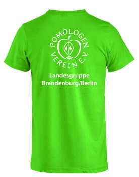 Pomologen Verein T-Shirt Apfelgrün